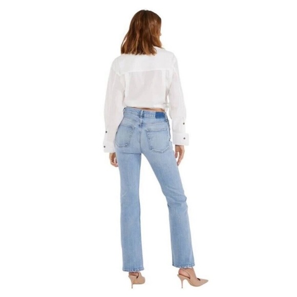 Etica Anya Modern Flare River Cliff Wash Jeans - Picture 2 of 9